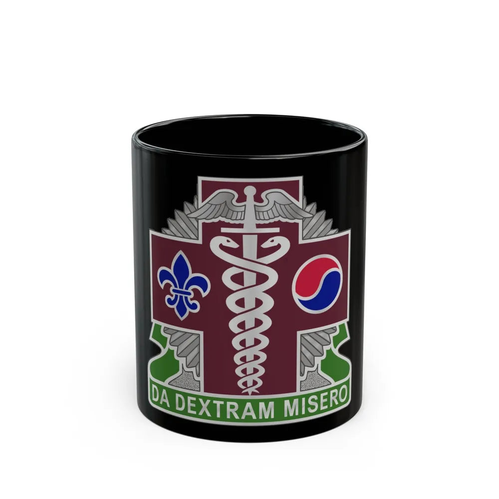 65 Medical Brigade 2 (U.S. Army) Black Coffee Mug-11oz-Go Mug Yourself