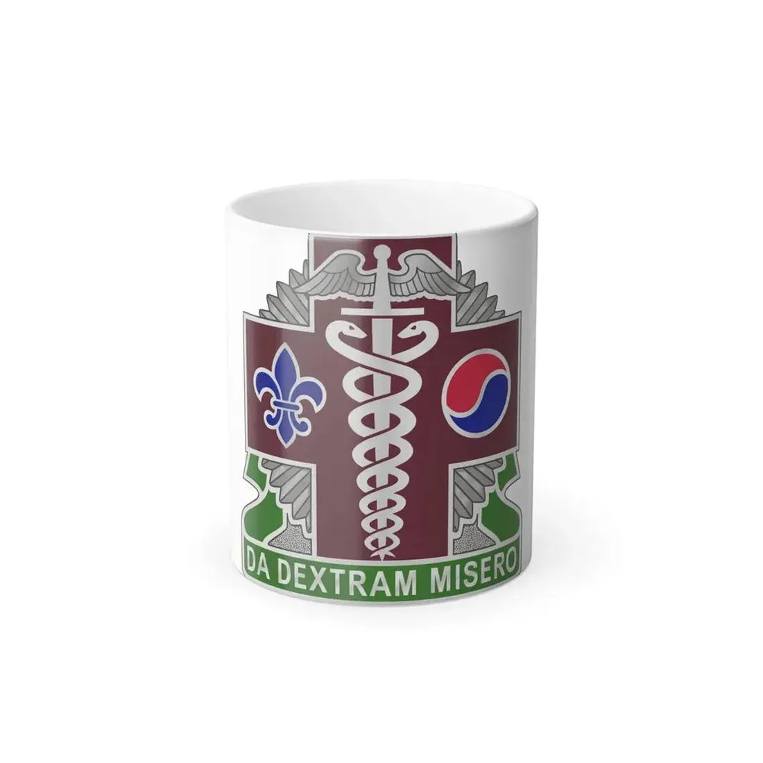 65 Medical Brigade 2 (U.S. Army) Color Changing Coffee Mug 11oz - Go Mug Yourself