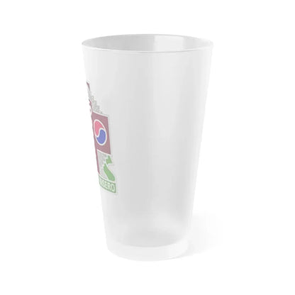 65 Medical Brigade 2 (U.S. Army) Frosted Pint Glass 16oz - Go Mug Yourself
