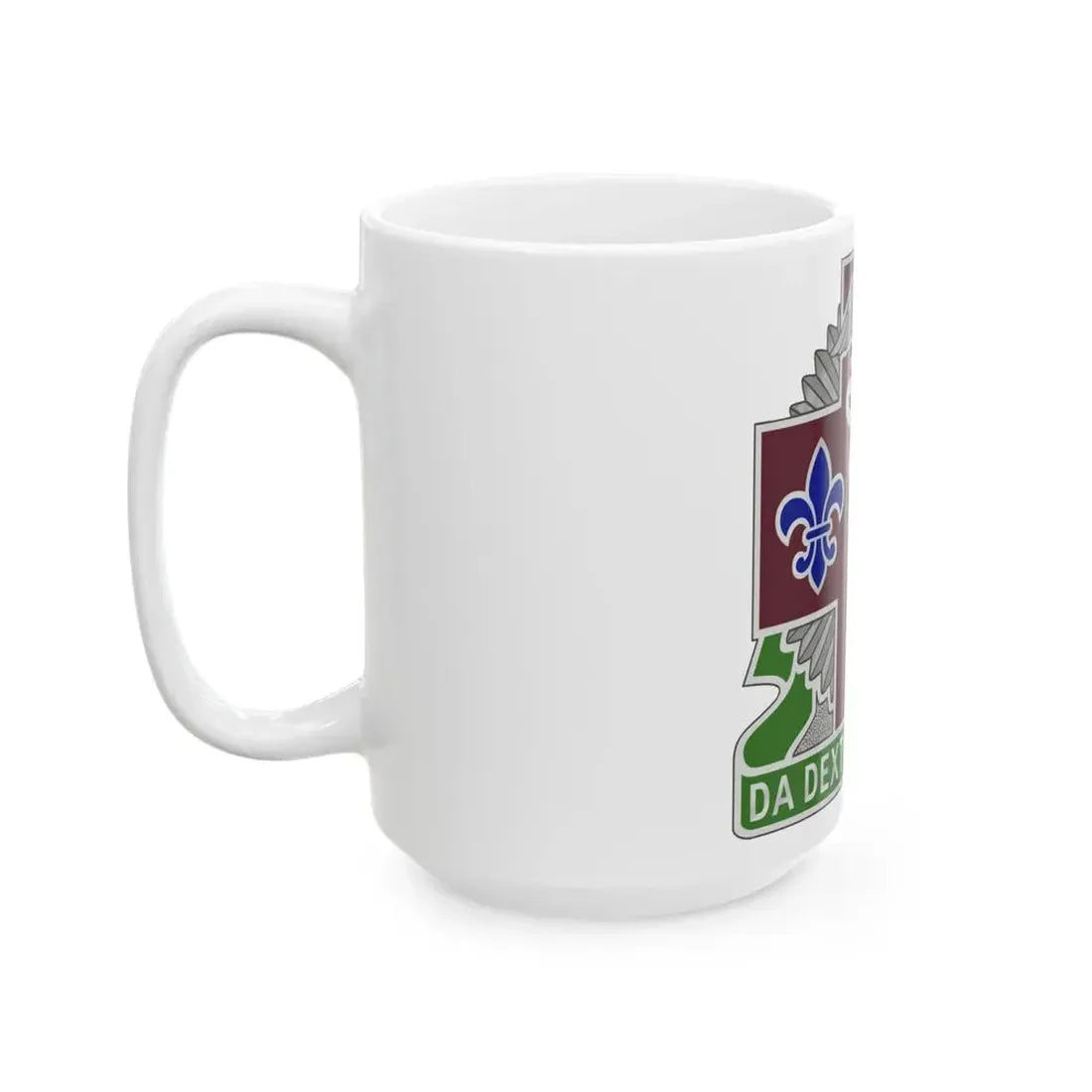 65 Medical Brigade 2 (U.S. Army) White Coffee Mug - Go Mug Yourself