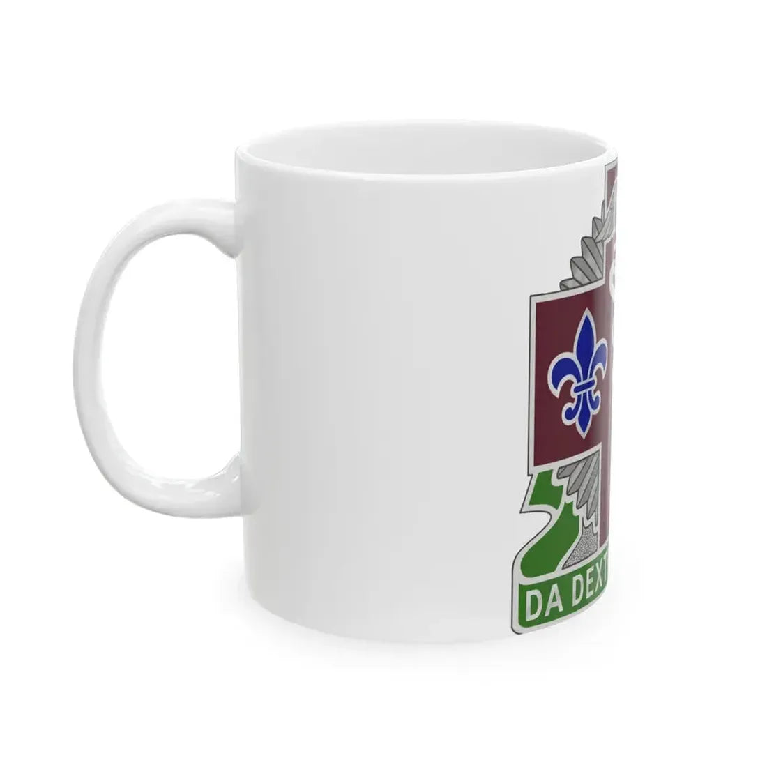 65 Medical Brigade 2 (U.S. Army) White Coffee Mug - Go Mug Yourself