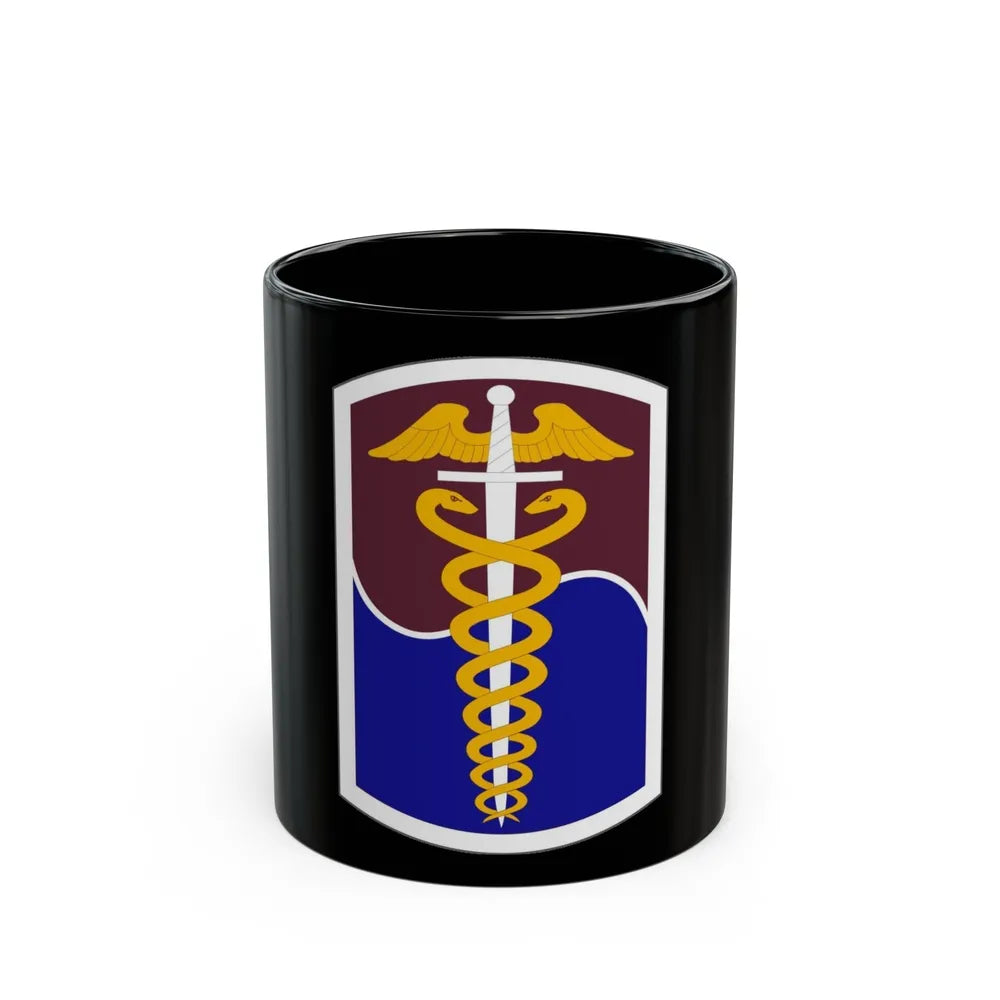 65 Medical Brigade (U.S. Army) Black Coffee Mug-11oz-Go Mug Yourself