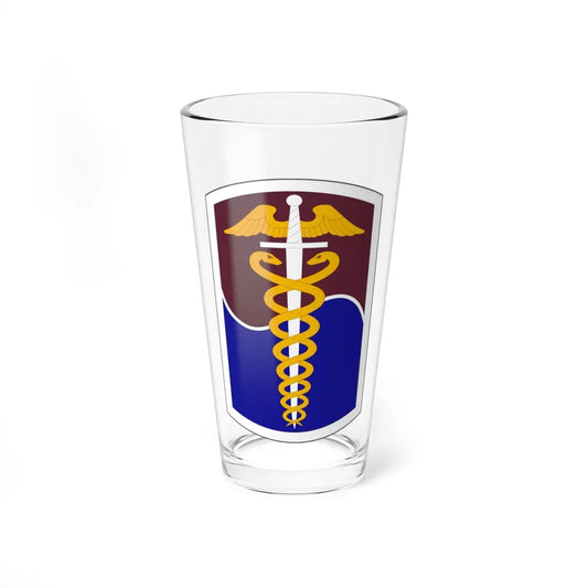 65 Medical Brigade (U.S. Army) Pint Glass 16oz-16oz-Go Mug Yourself