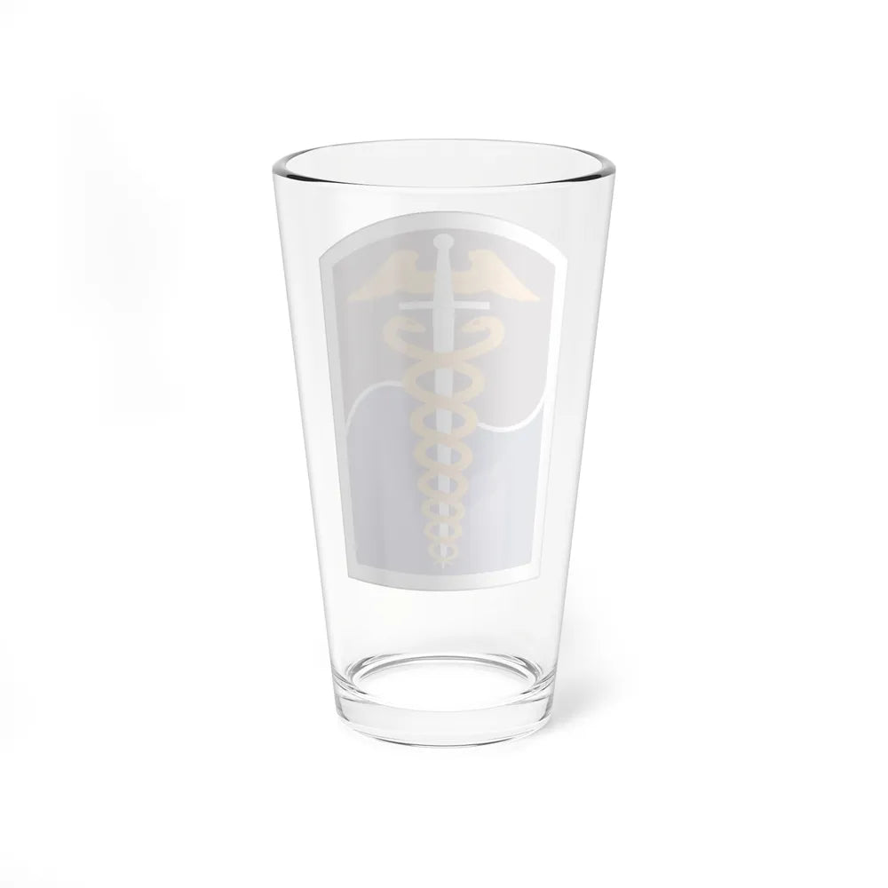 65 Medical Brigade (U.S. Army) Pint Glass 16oz-Go Mug Yourself