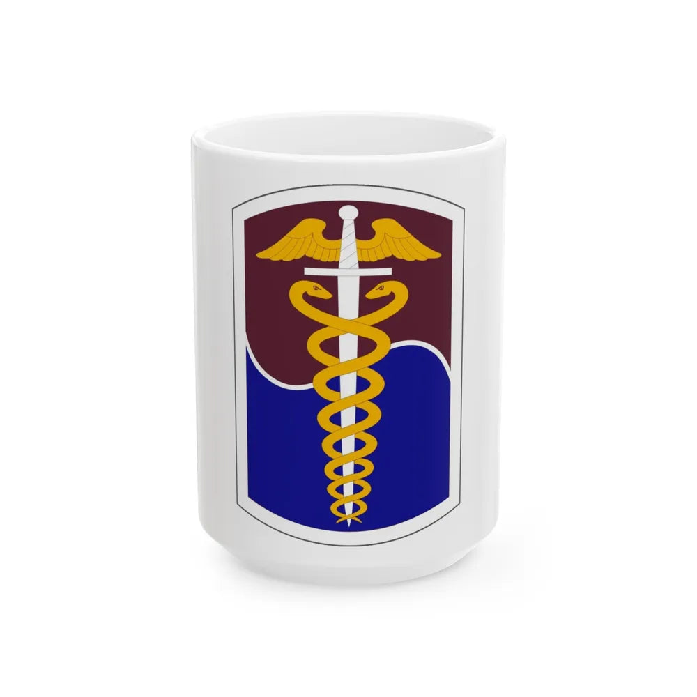 65 Medical Brigade (U.S. Army) White Coffee Mug-15oz-Go Mug Yourself