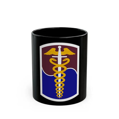 65 Medical Brigade (U.S. Army) Black Coffee Mug 11oz - Go Mug Yourself