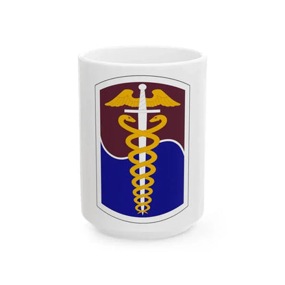 65 Medical Brigade (U.S. Army) White Coffee Mug 15oz - Go Mug Yourself