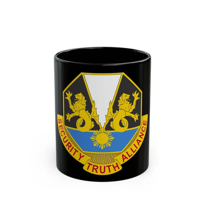 650 Military Intelligence Group 2 (U.S. Army) Black Coffee Mug-11oz-Go Mug Yourself