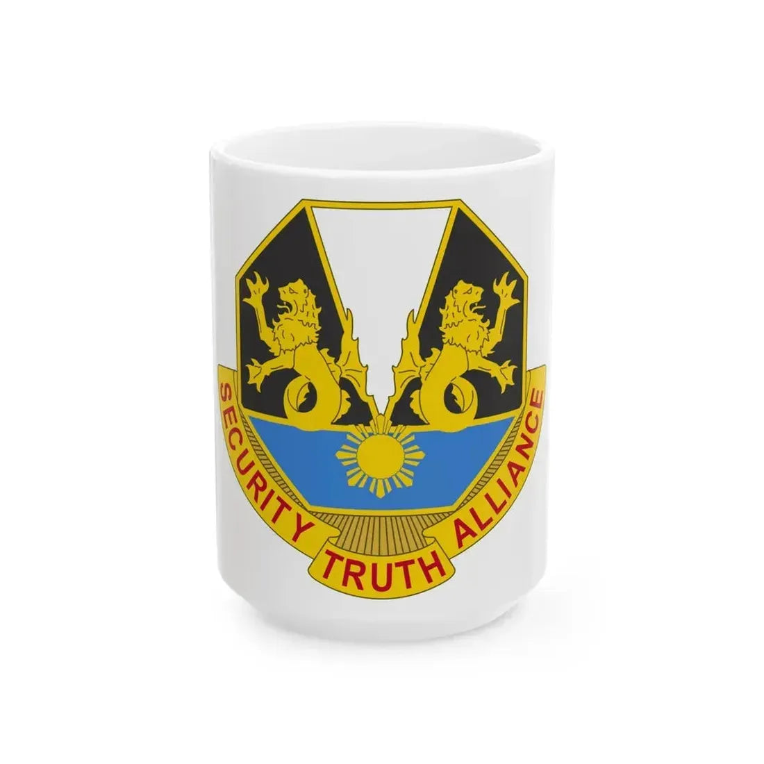 650 Military Intelligence Group 2 (U.S. Army) White Coffee Mug 15oz - Go Mug Yourself