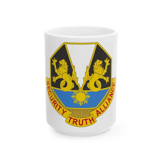 650 Military Intelligence Group 2 (U.S. Army) White Coffee Mug 15oz - Go Mug Yourself