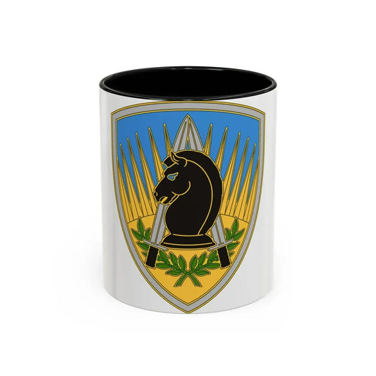 650 Military Intelligence Group 3 (U.S. Army) Accent Coffee Mug 11oz Black - Go Mug Yourself