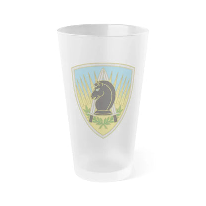 650 Military Intelligence Group 3 (U.S. Army) Frosted Pint Glass 16oz Default Title - Go Mug Yourself