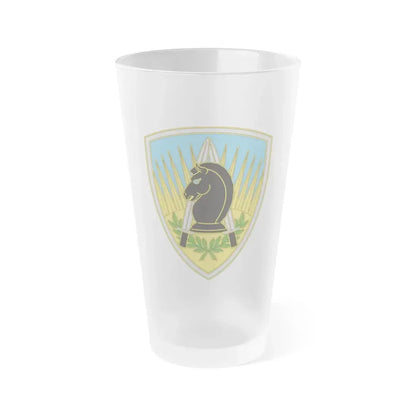 650 Military Intelligence Group 3 (U.S. Army) Frosted Pint Glass 16oz Default Title - Go Mug Yourself