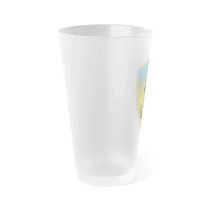 650 Military Intelligence Group 3 (U.S. Army) Frosted Pint Glass 16oz - Go Mug Yourself