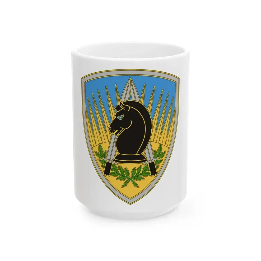 650 Military Intelligence Group 3 (U.S. Army) White Coffee Mug 15oz - Go Mug Yourself