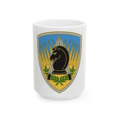 650 Military Intelligence Group 3 (U.S. Army) White Coffee Mug 15oz - Go Mug Yourself