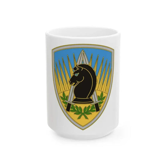 650 Military Intelligence Group 3 (U.S. Army) White Coffee Mug 15oz - Go Mug Yourself