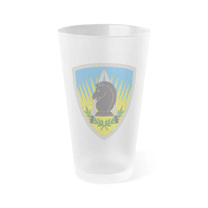 650 Military Intelligence Group (U.S. Army) Frosted Pint Glass 16oz-Go Mug Yourself