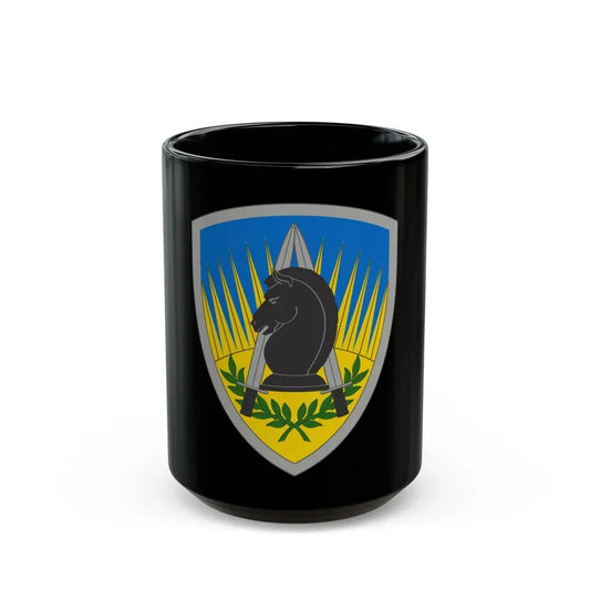 650 Military Intelligence Group (U.S. Army) Black Coffee Mug 15oz - Go Mug Yourself