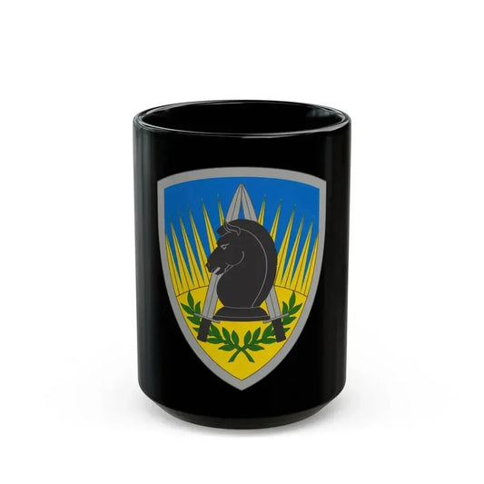 650 Military Intelligence Group (U.S. Army) Black Coffee Mug 15oz - Go Mug Yourself