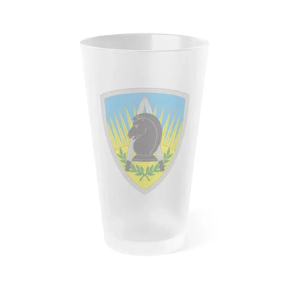 650 Military Intelligence Group (U.S. Army) Frosted Pint Glass 16oz Default Title - Go Mug Yourself
