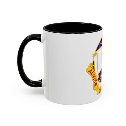 308 Civil Affairs Brigade 2 (U.S. Army) Accent Coffee Mug