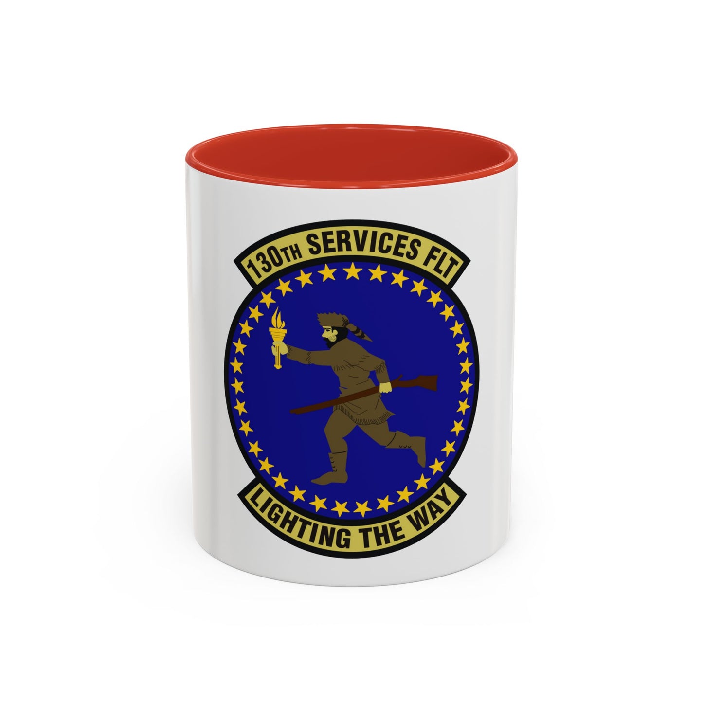 130th Services Flight (U.S. Air Force) Accent Coffee Mug