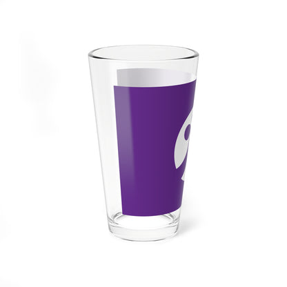 Flag of Hakata Fukuoka (Japan) Pint Glass 16oz