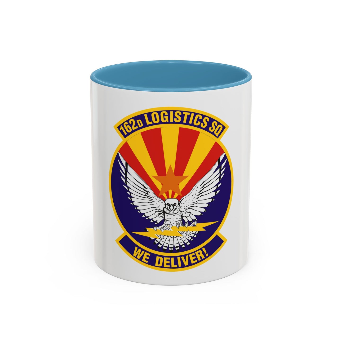 162d Logistics Squadron (U.S. Air Force) Accent Coffee Mug