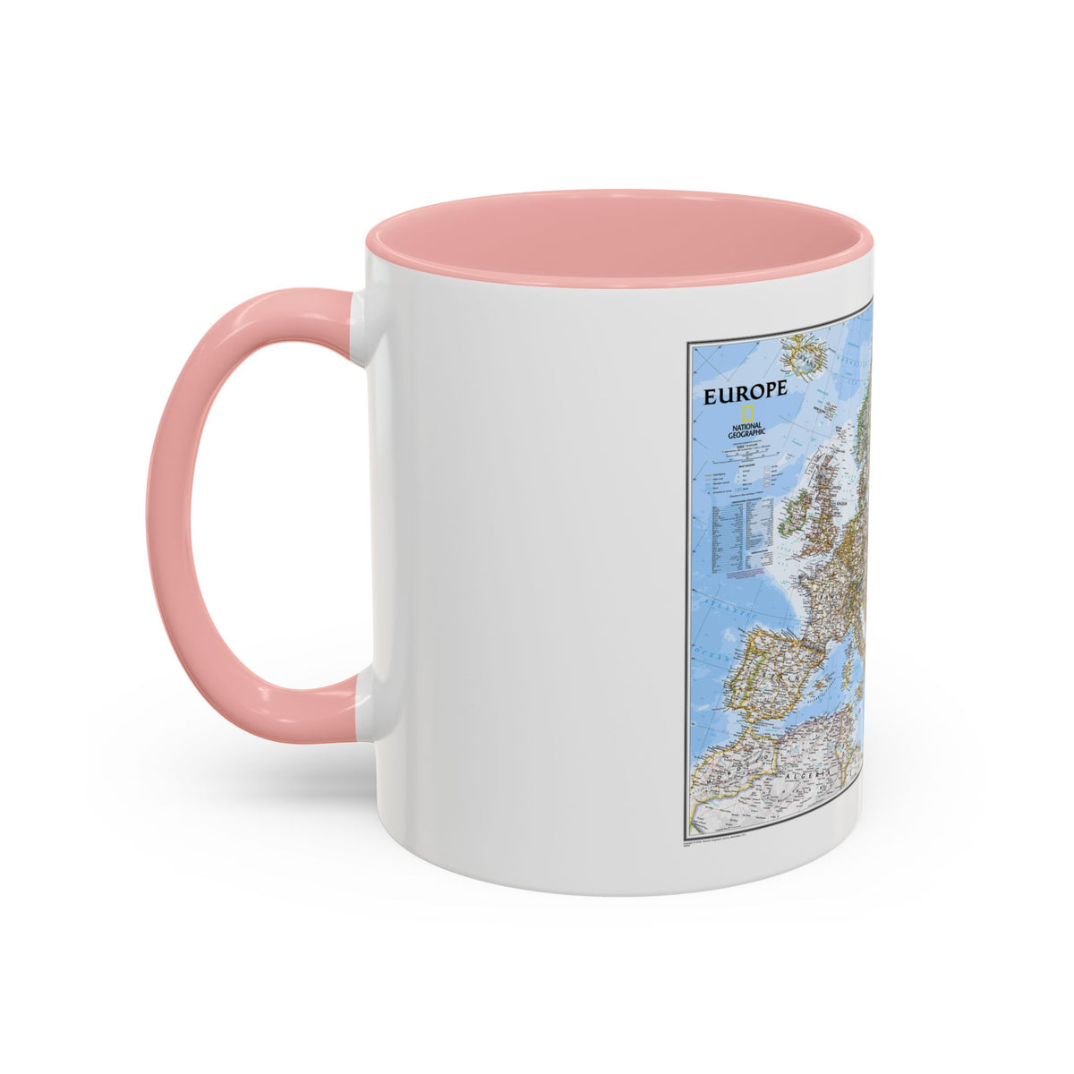 Europe (2004) (Map) Accent Coffee Mug