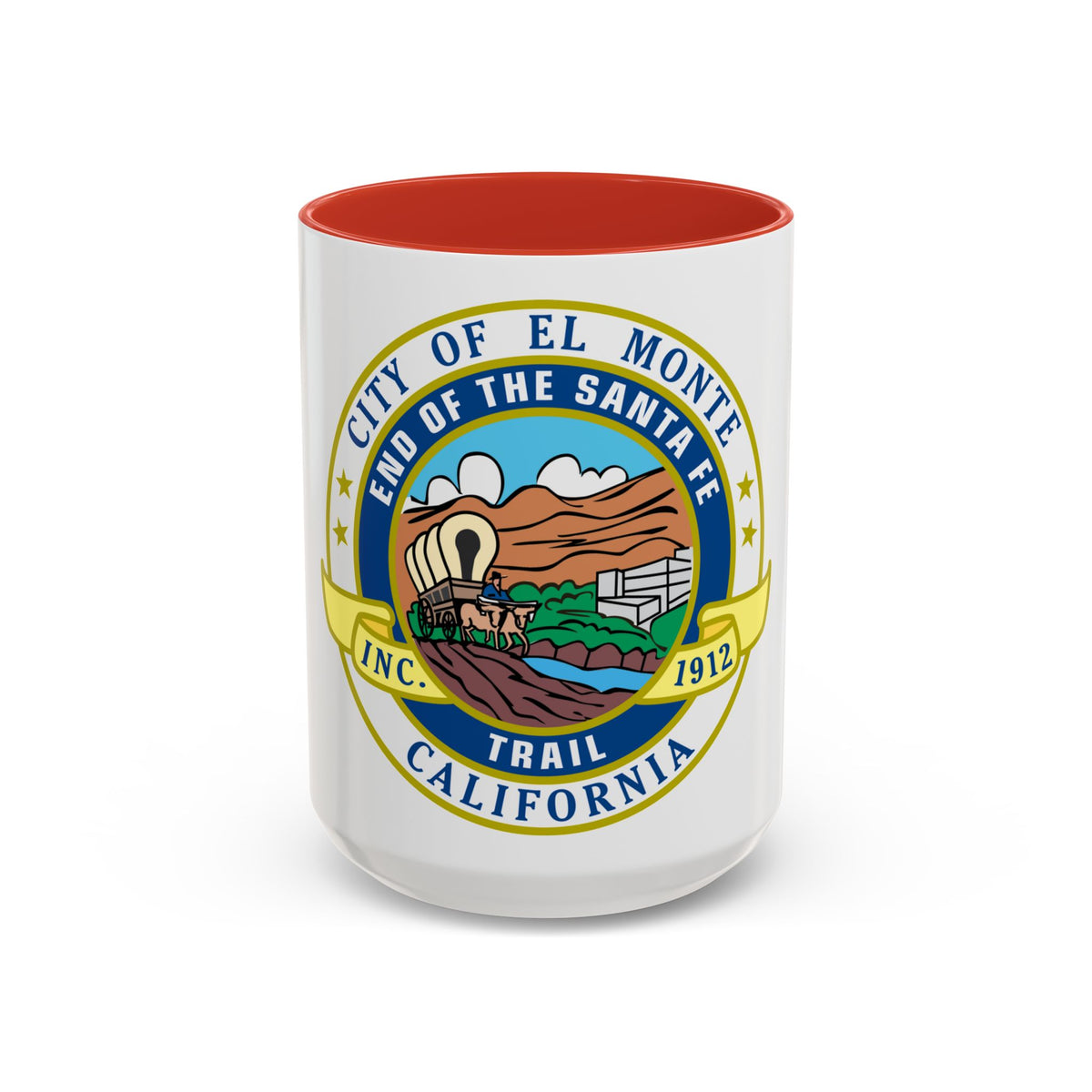 Seal of El Monte California - Accent Coffee Mug
