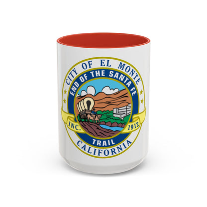 Seal of El Monte California - Accent Coffee Mug