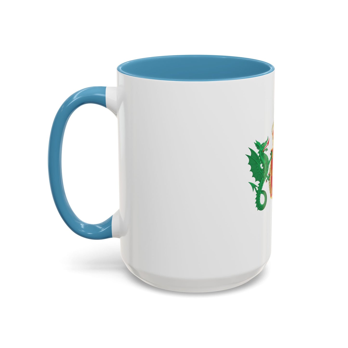 Coat of Arms of the Kingdom of Portugal 1640-1910 - Accent Coffee Mug