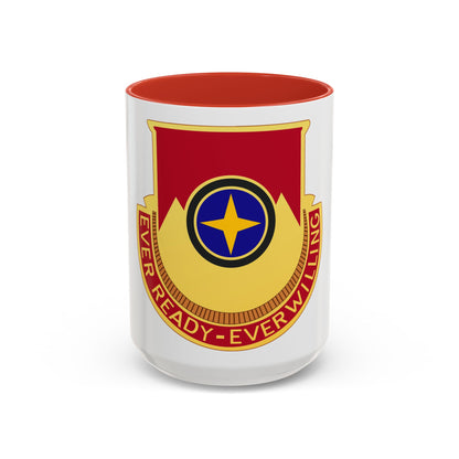 607th Armored Field Artillery Battalion (U.S. Army) Accent Coffee Mug