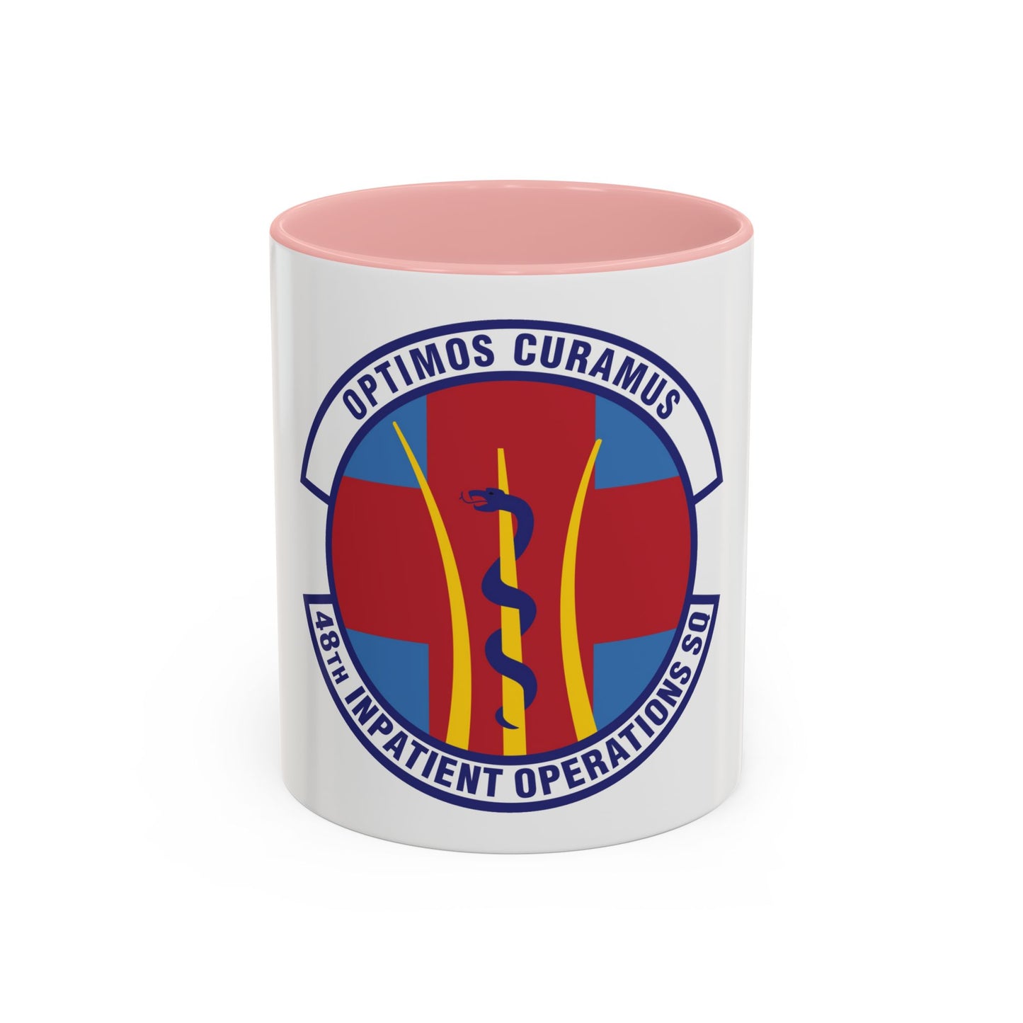 48th Inpatient Operations Squadron (U.S. Air Force) Accent Coffee Mug
