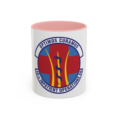 48th Inpatient Operations Squadron (U.S. Air Force) Accent Coffee Mug