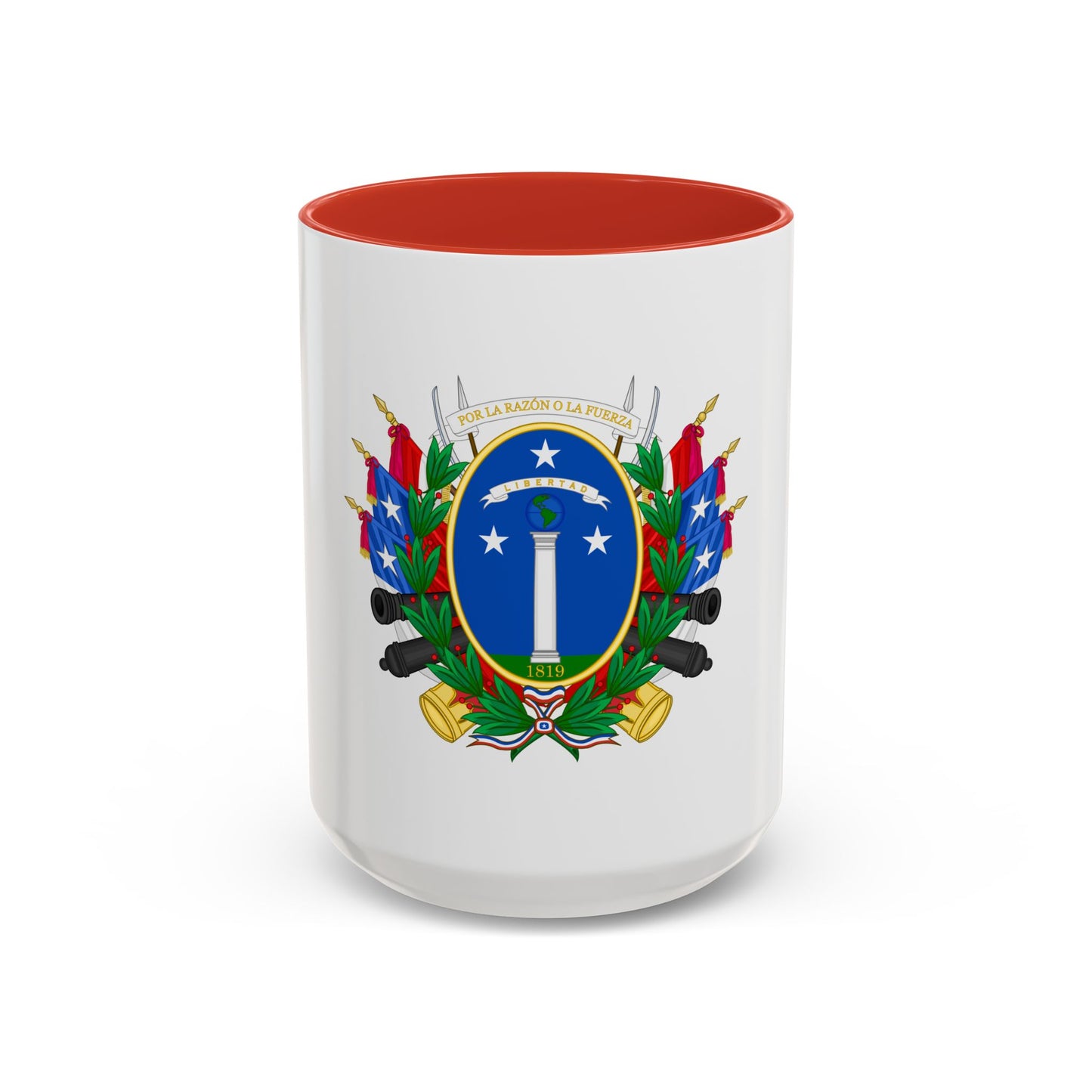 Greater Coat of Arms of Chile (1819-1834) - Accent Coffee Mug