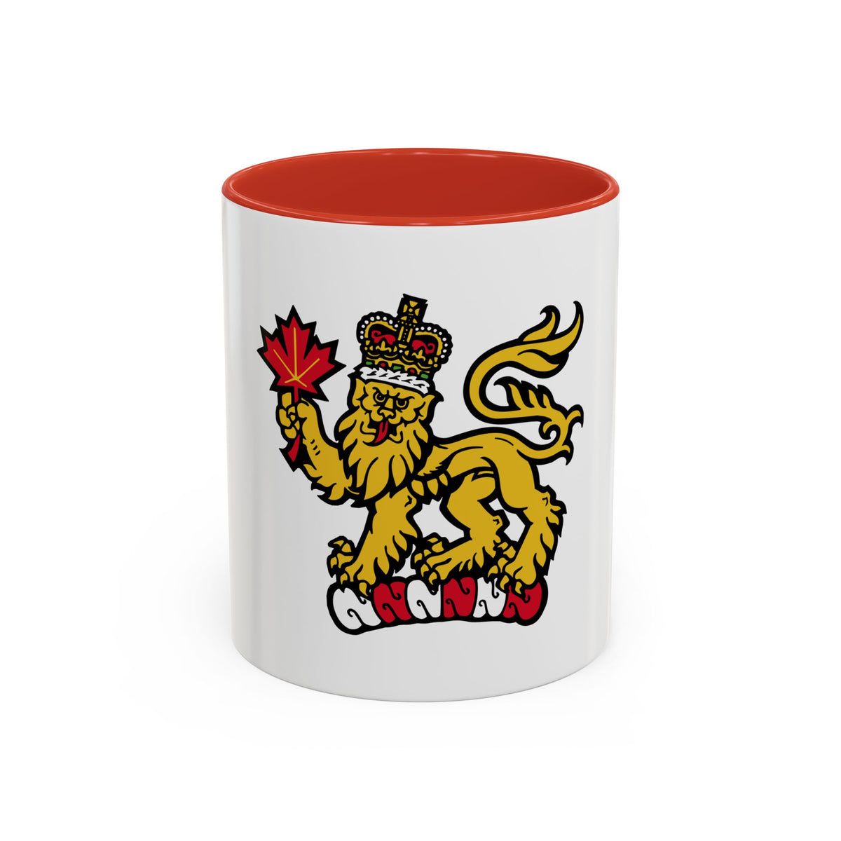 Canadian Crest - Accent Coffee Mug