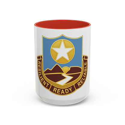 Dental Health Activity Fort Bliss (U.S. Army) Accent Coffee Mug