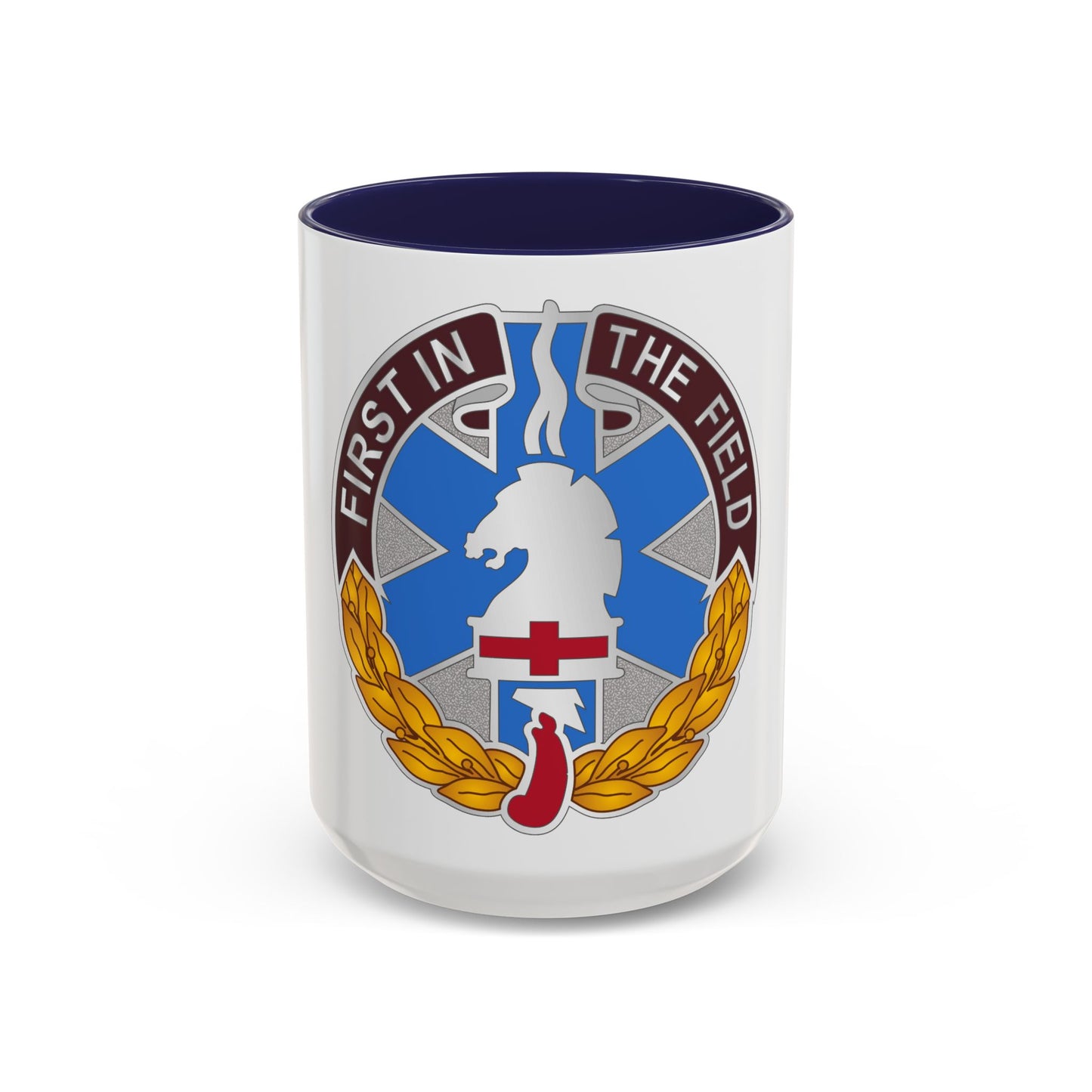 302 Field Hospital (U.S. Army) Accent Coffee Mug
