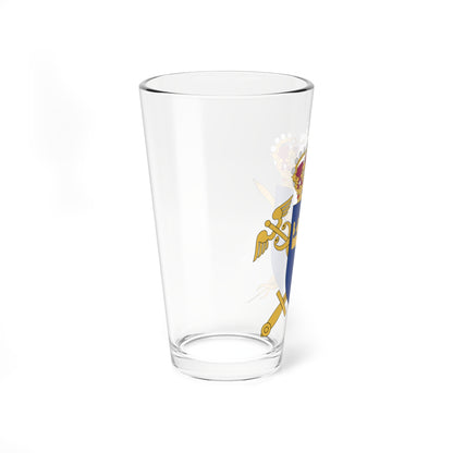 Försvarsexportmyndigheten vapen (Sweden) (Coat of Arms) Pint Glass 16oz