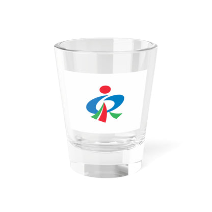 Flag of Higashimatsushima Miyagi (Japan) Shot Glass 1.5oz