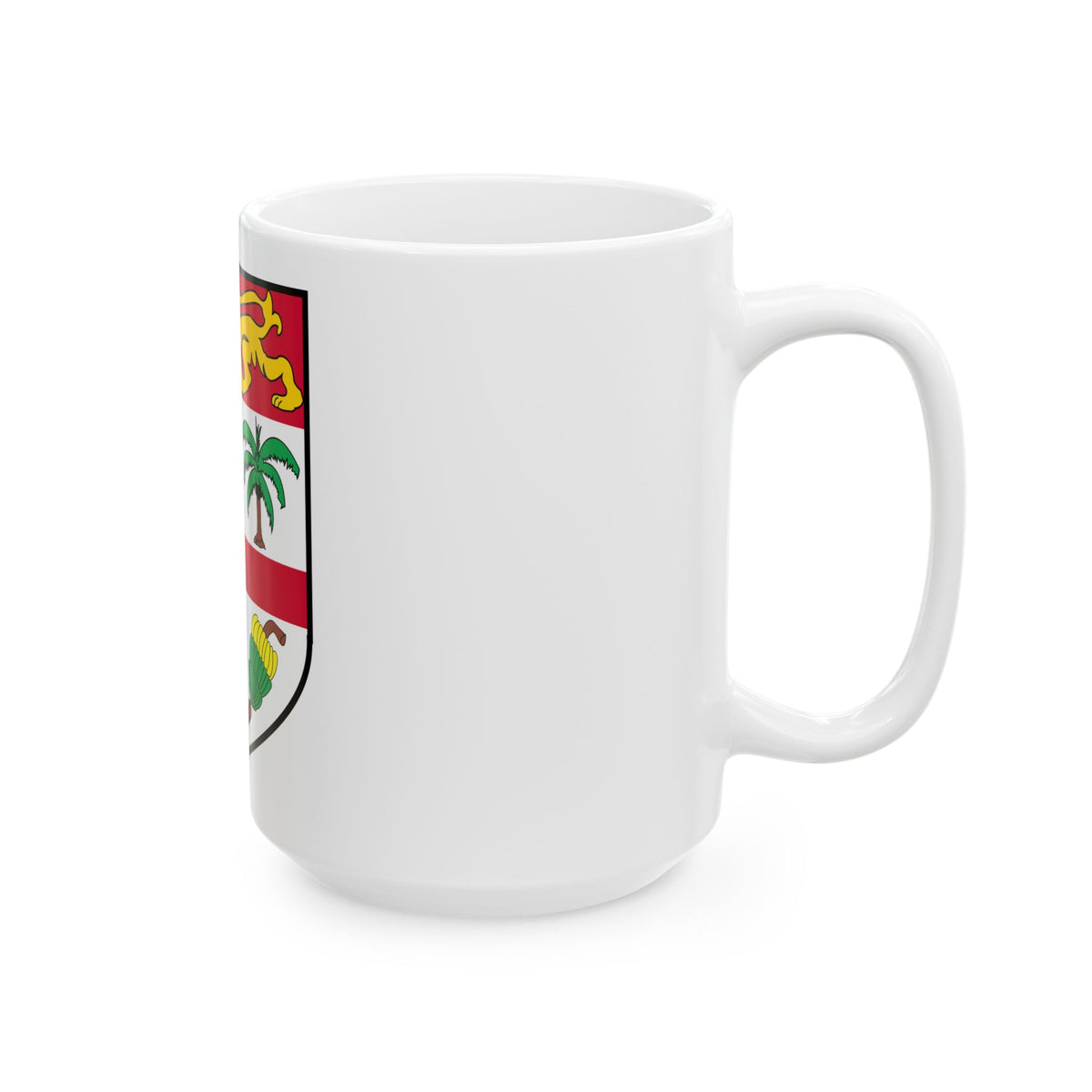 Coat of arms of Fiji 2 - White Coffee Mug