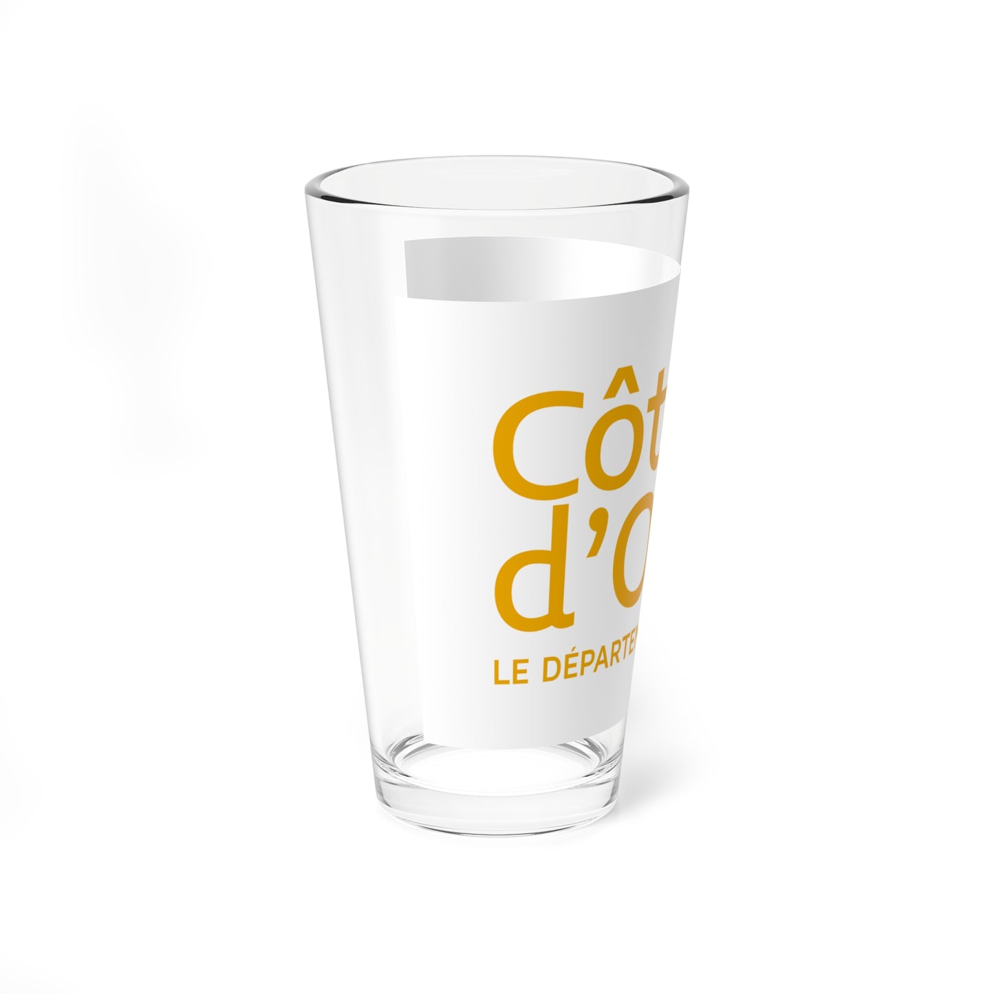 Flag of the Department of Cote-dOr (France) Pint Glass 16oz