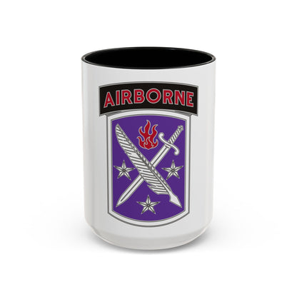 95 Civil Affairs Brigade (U.S. Army) Accent Coffee Mug