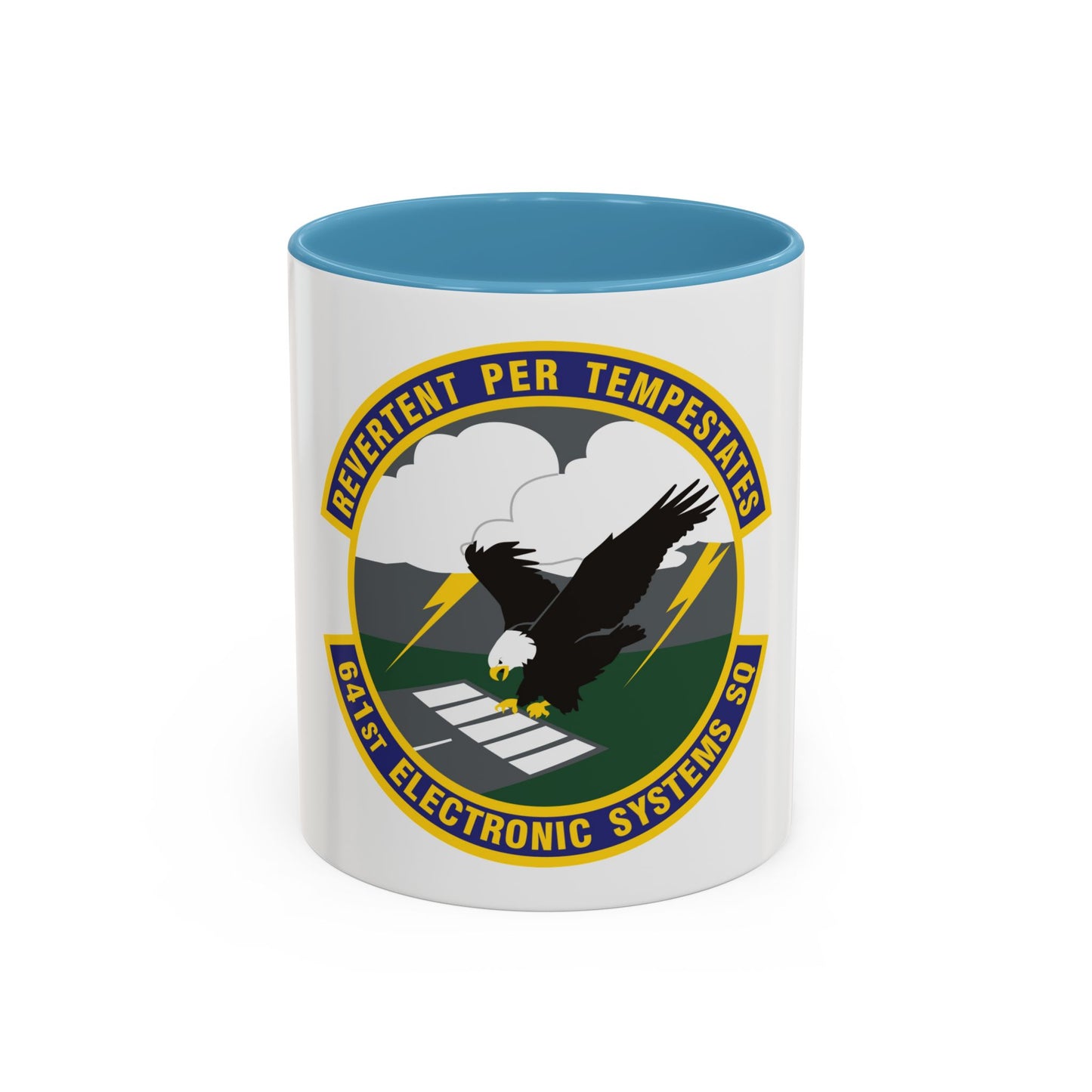 641st Electronic Systems Squadron (U.S. Air Force) Accent Coffee Mug
