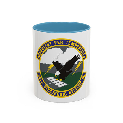 641st Electronic Systems Squadron (U.S. Air Force) Accent Coffee Mug