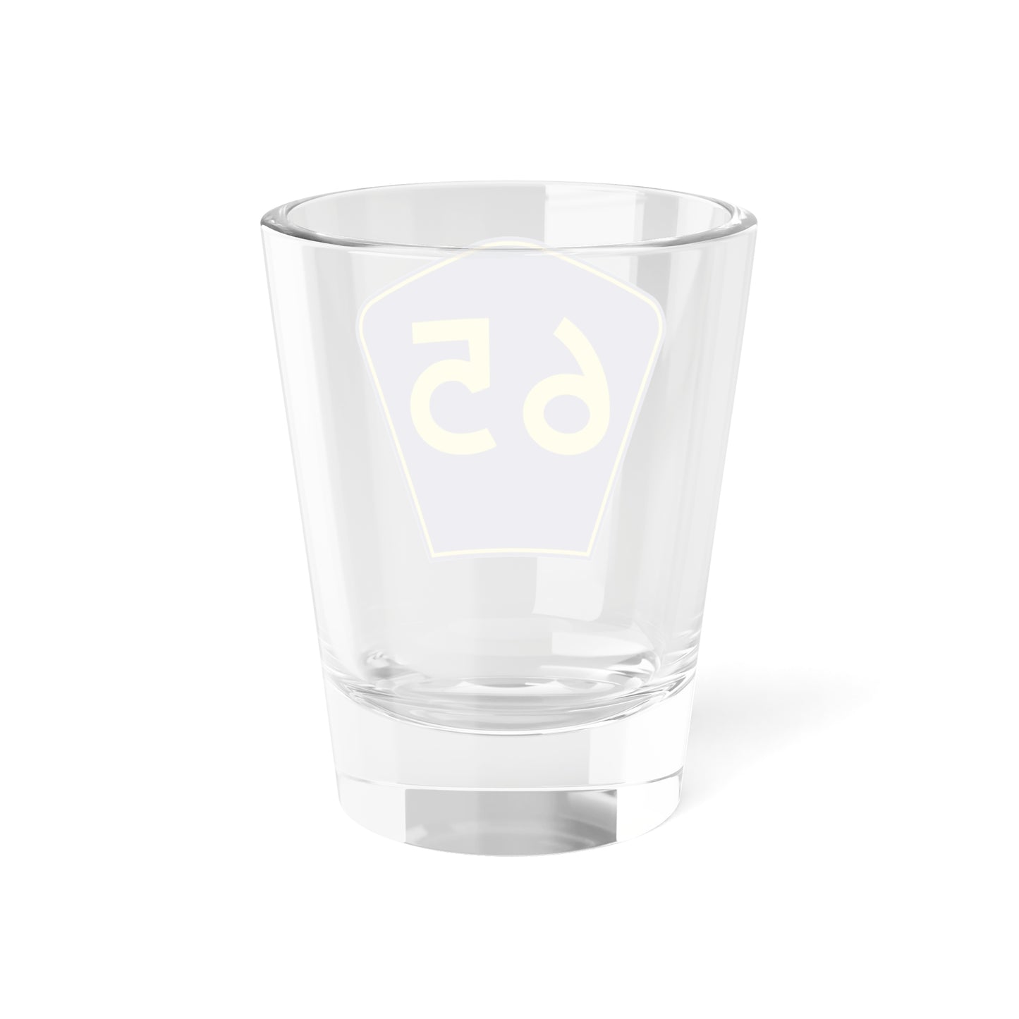 PR secondary 65 (Puerto Rico) (Road Sign) Shot Glass 1.5oz