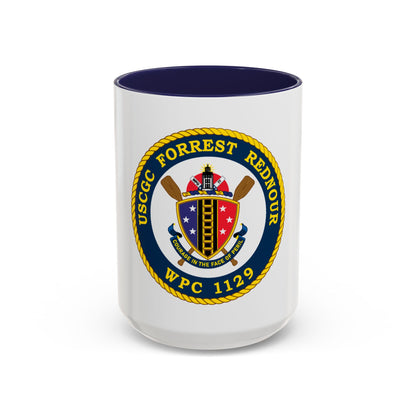 USCGC Forrest Rednour WPC 1129 (U.S. Coast Guard) Accent Coffee Mug