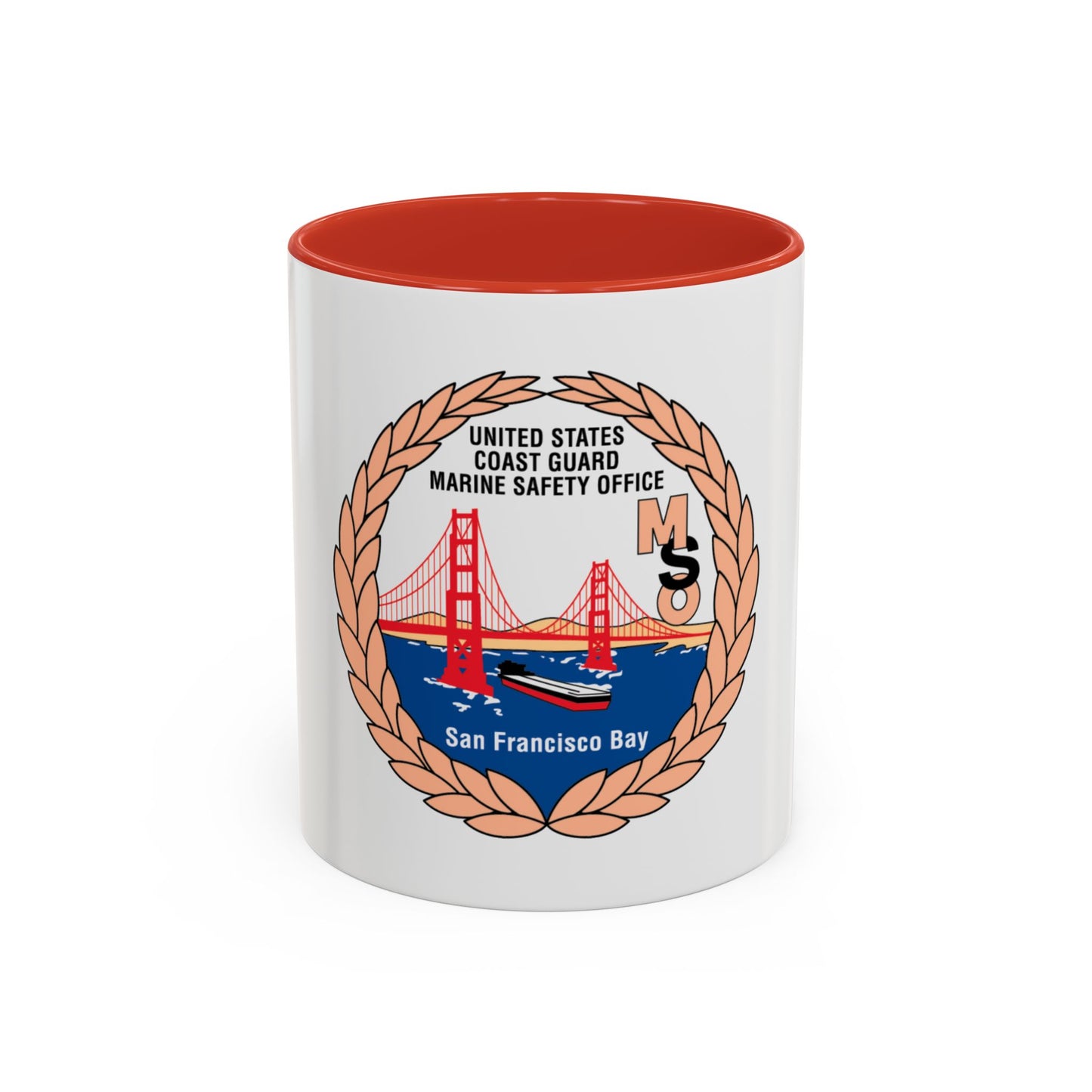 USCG MSO San Francisco Bay (U.S. Coast Guard) Accent Coffee Mug
